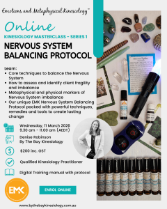 Online Kinesiology Masterclass - Nervous System Balancing Protocol - Wednesday, 11 March 2026